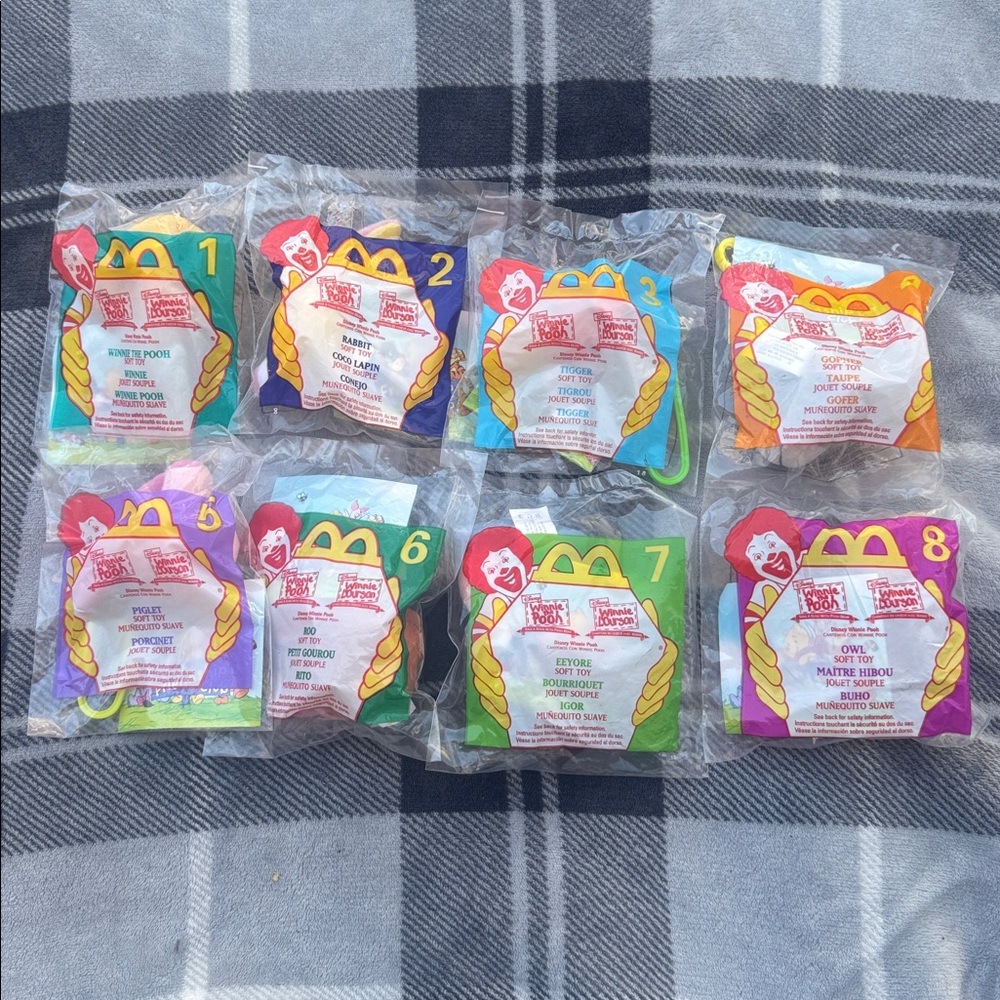 McDonald's Colorful Toy Collection